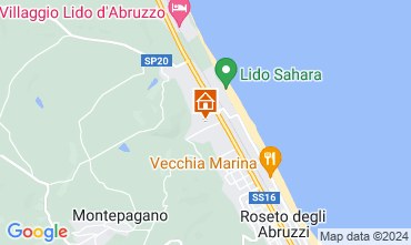 Mapa Roseto degli Abruzzi Apartamentos 48897