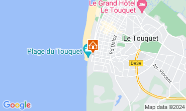 Mapa Le Touquet Estdio 15973