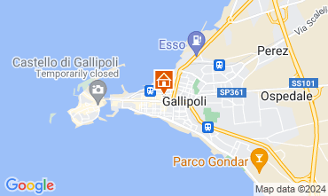 Mapa Gallipoli Apartamentos 128653