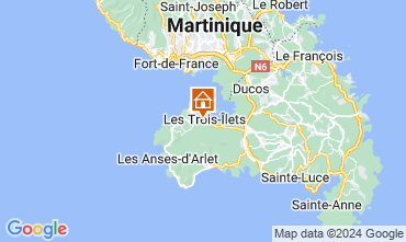 Mapa Les Trois Ilets Apartamentos 63028