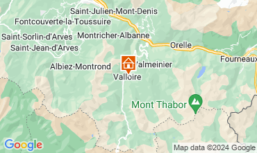 Mapa Valloire Apartamentos 79846