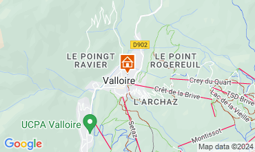 Mapa Valloire Apartamentos 79846
