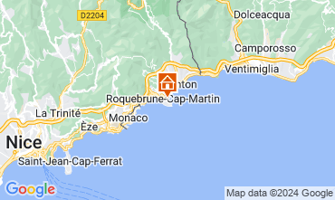 Mapa Roquebrune Cap Martin Apartamentos 128741