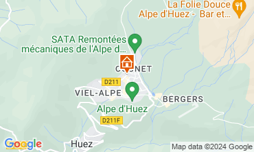 Mapa Alpe d'Huez Estdio 46