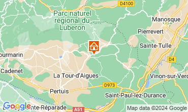 Mapa La Tour d'Aigues Casa de turismo rural/Casa de campo 92728