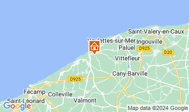 Mapa Etretat Chalé 86314