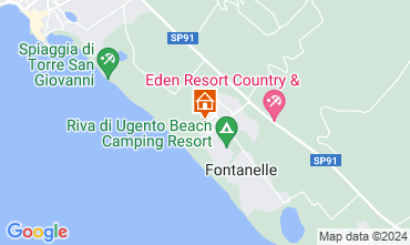 Mapa Ugento - Torre San Giovanni Vivenda 127627