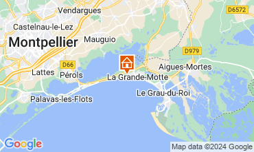 Mapa La Grande Motte Apartamentos 119467