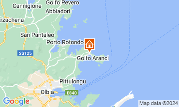 Mapa Golfo Aranci Vivenda 61414