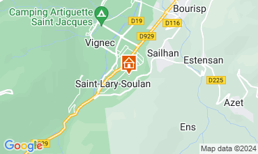 Mapa Saint Lary Soulan Apartamentos 125599