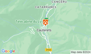 Mapa Cauterets Apartamentos 76998