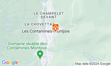 Mapa Les Contamines Montjoie Chal 32551