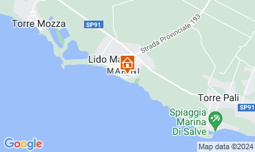 Mapa Lido Marini Vivenda 35145