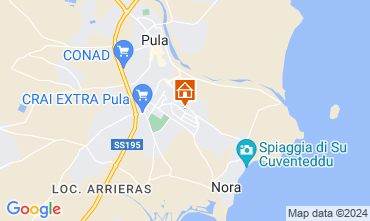 Mapa Pula Apartamentos 128245