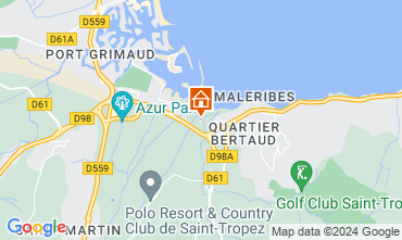 Mapa Saint Tropez Casa 68746