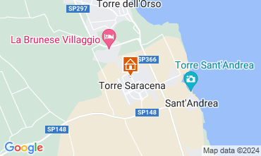 Mapa Torre dell'Orso Vivenda 109276