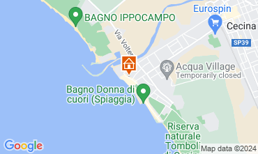 Mapa Cecina Apartamentos 90567