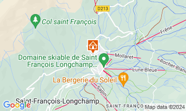 Mapa Saint Franois Longchamp Apartamentos 68919