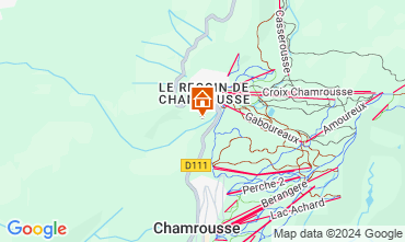 Mapa Chamrousse Apartamentos 129160