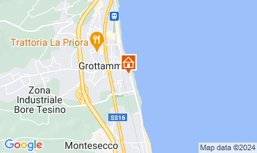 Mapa Grottammare Apartamentos 125888