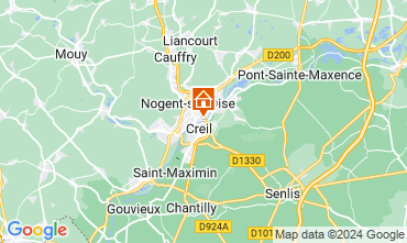 Mapa Chantilly Apartamentos 127629