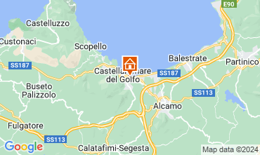 Mapa Castellammare del Golfo Apartamentos 80320