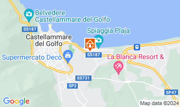 Mapa Castellammare del Golfo Apartamentos 80320