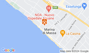 Mapa Marina di Massa Apartamentos 127699