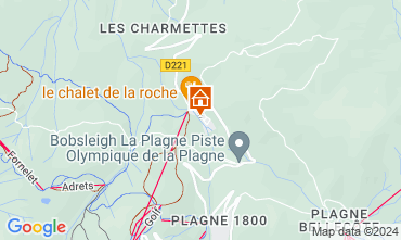 Mapa La Plagne Chal 2148