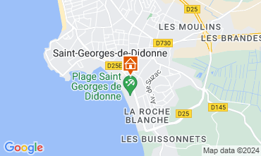 Mapa Saint Georges de Didonne Estdio 114678
