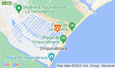 Mapa Empuriabrava Apartamentos 128286