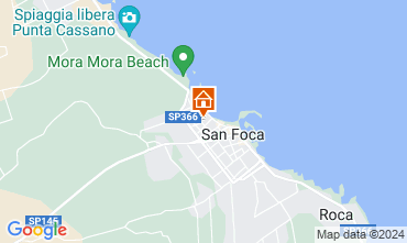 Mapa San Foca Apartamentos 104351