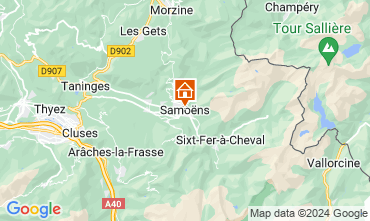 Mapa Samoëns Estúdio 71426