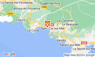 Mapa Saint Cyr sur Mer Estdio 121043