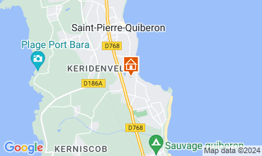 Mapa Saint Pierre Quiberon Casa 106018