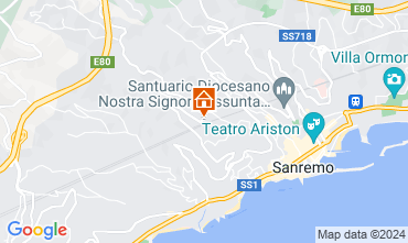 Mapa Sanremo Apartamentos 108359