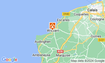 Mapa Wissant Casa 69326