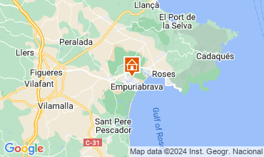 Mapa Empuriabrava Casa 109295