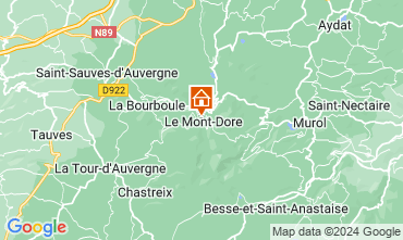 Mapa Le Mont Dore Apartamentos 3906