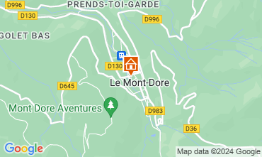 Mapa Le Mont Dore Apartamentos 3906