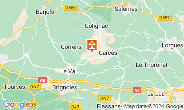 Mapa Cotignac Vivenda 125003