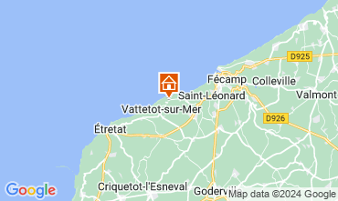 Mapa Etretat Vivenda 21419