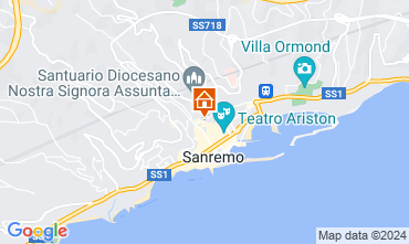 Mapa Sanremo Apartamentos 129038