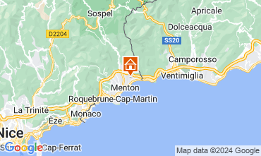 Mapa Menton Casa 123209