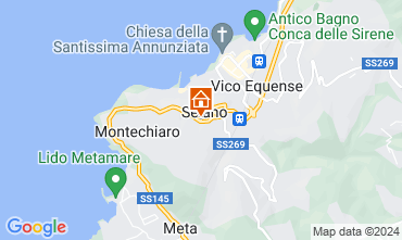 Mapa Vico Equense Apartamentos 127150