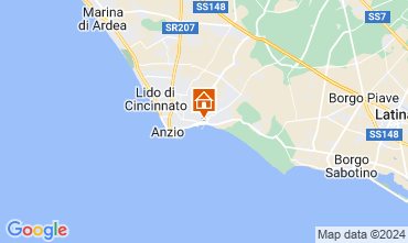 Mapa Anzio Apartamentos 100892