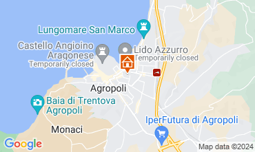 Mapa Agropoli Apartamentos 34155