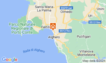Mapa Alghero Apartamentos 114223