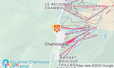 Mapa Chamrousse Chalé 742