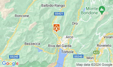 Mapa Riva del Garda Apartamentos 71251